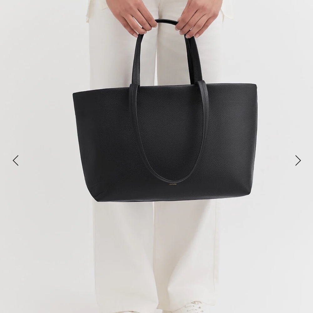 Elegant Black Tote Bag